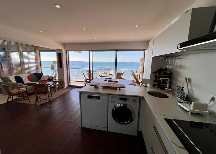 Premiere Ligne Acces Prive Et Direct A La Vue Апартаменты Аркашон